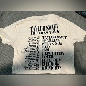 Taylor Swift The Eras Tour Authentic Concert Tee